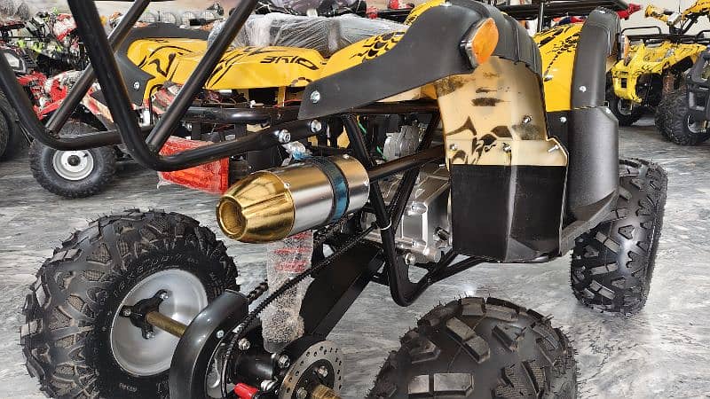 125cc Reverse Gear Hummer Jeep Atv Quad Bikes Delivery In All Pakistan 7