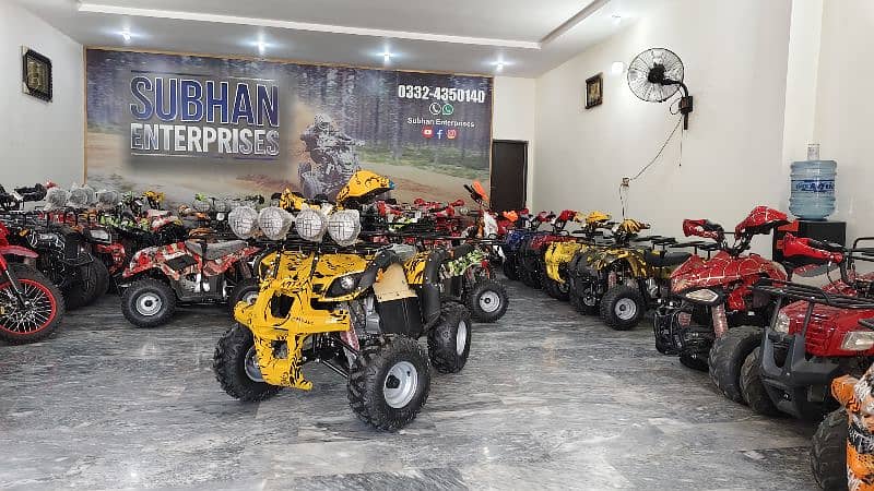 125cc Reverse Gear Hummer Jeep Atv Quad Bikes Delivery In All Pakistan 8