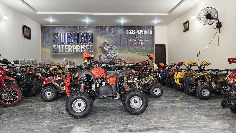 125cc Reverse Gear Hummer Jeep Atv Quad Bikes Delivery In All Pakistan 9