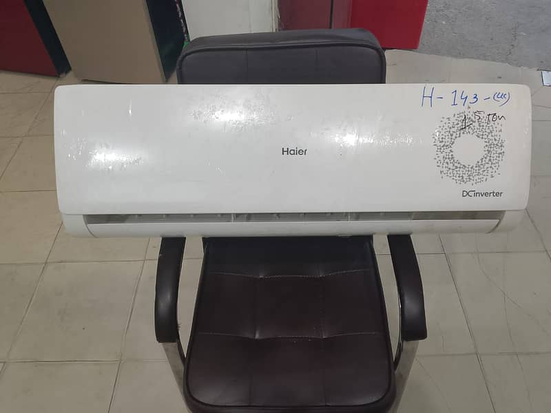 HAier 1.5 ton dc inverter H143UC year warranty(0306=4462/443)superset 3