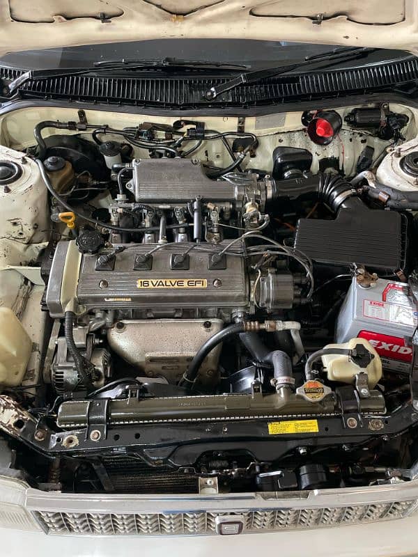 TOYOYA COROLLA 1990 SE LIMITED RECONDITIONED 1993 5AFE ENGINE INSTALED 4