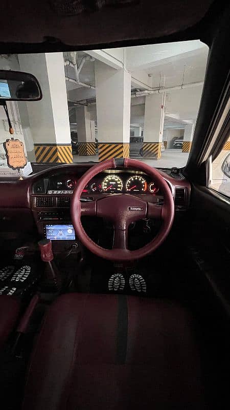 TOYOYA COROLLA 1990 SE LIMITED RECONDITIONED 1993 5AFE ENGINE INSTALED 13