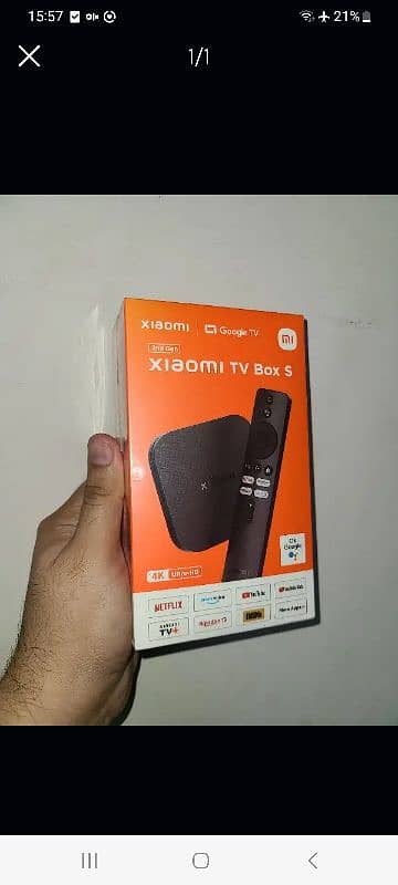 MI Box S 4k 2nd Gen Box Packed 0