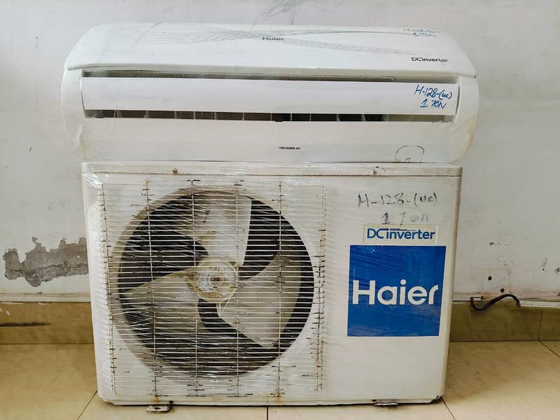 HAier 1 ton dc inverter H128UC year warranty(0306=4462/443)superset 4