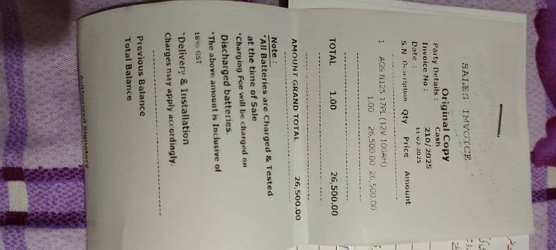 AGS N125 (100 Amp, 17 plates) 4
