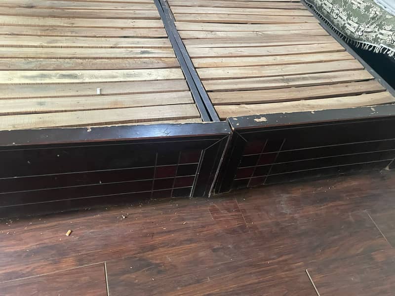 wooden bed for sale 2