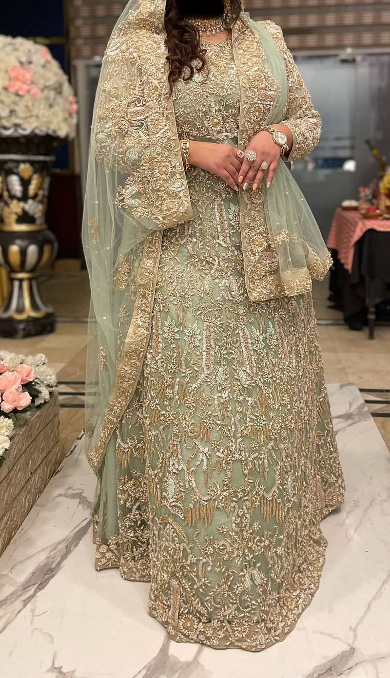 Bridal maxi | wedding | walima maxi | bridal dress 0