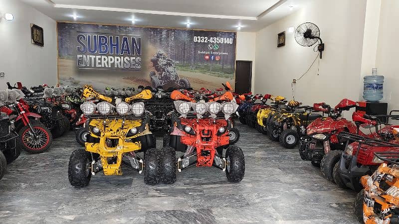 125cc Hunter Jeep Atv Quad Bikes Delivery In All Pakistan 0