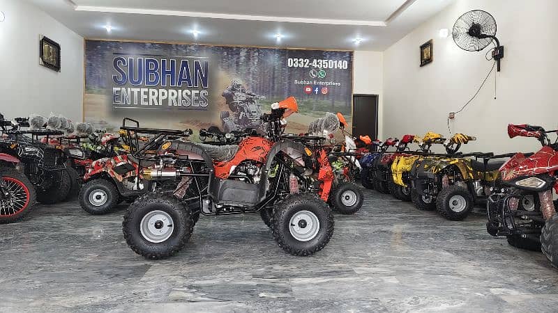 125cc Hunter Jeep Atv Quad Bikes Delivery In All Pakistan 1
