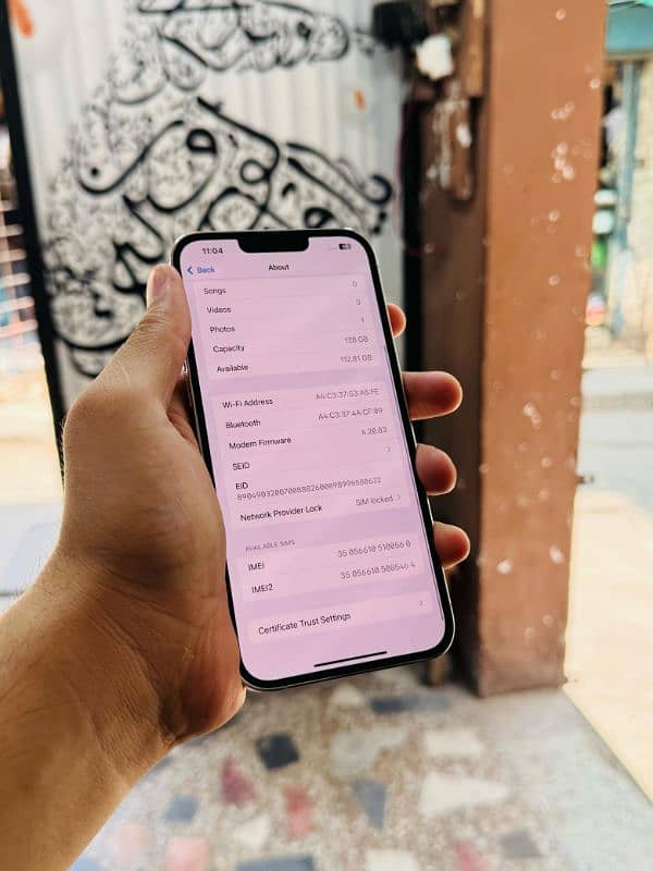 iphone 13 Pro Max 128GB JV 100 Health 9