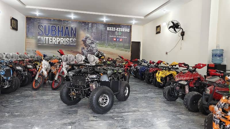 150cc Luxury Sports Allowy Rims Atv Quad Bikes Delivery In All Pak 6