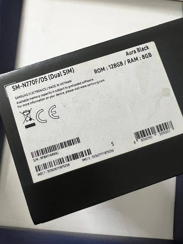 Samsung Galaxy Note 10 lite 8 128 1