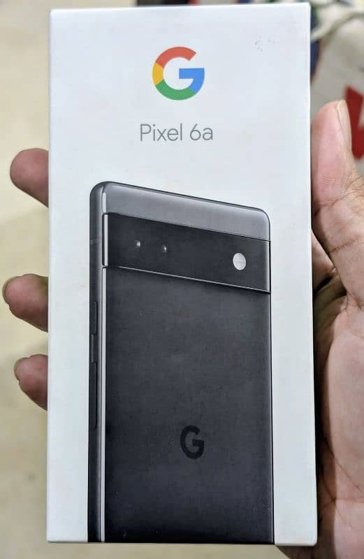 Google pixel 6a with box 128gb water pack exchange possible 1