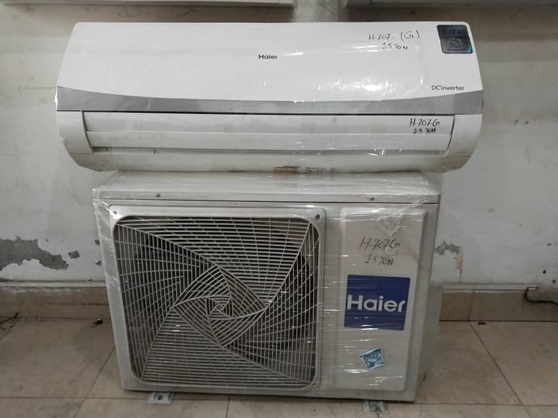 HAier 1.5 ton dc inverter H707G year warranty(0306=4462/443)superset 4