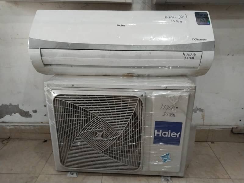 HAier 1.5 ton dc inverter H707G year warranty(0306=4462/443)superset 5