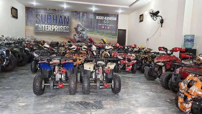 Brand New 70cc Kids Petrol Atv Quad 4 Wheels Bike Deliver In All Pak 3