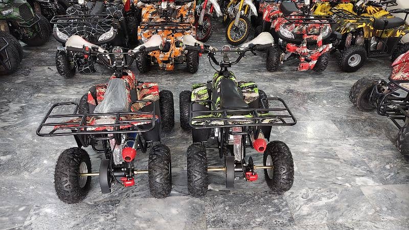 Brand New 70cc Kids Petrol Atv Quad 4 Wheels Bike Deliver In All Pak 7
