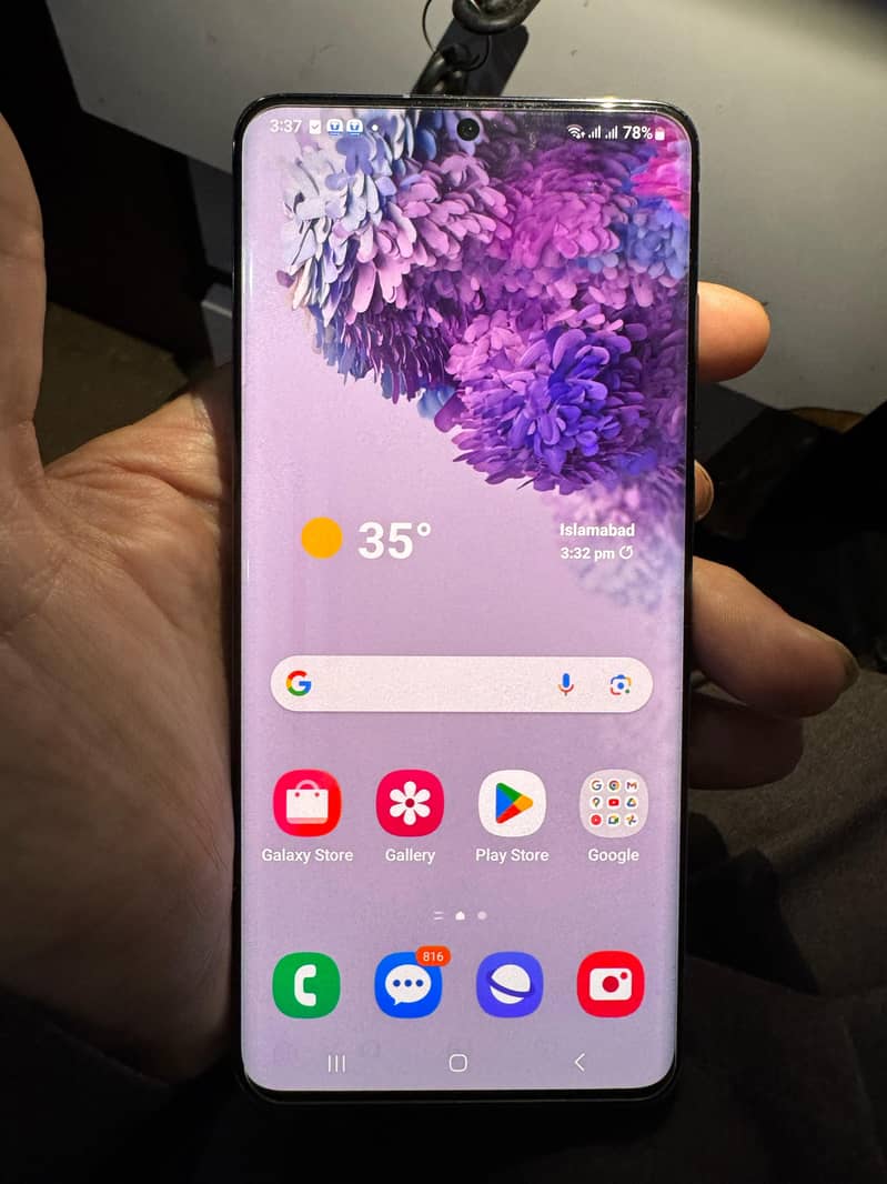 Samsung Mobile S20 Plus 5