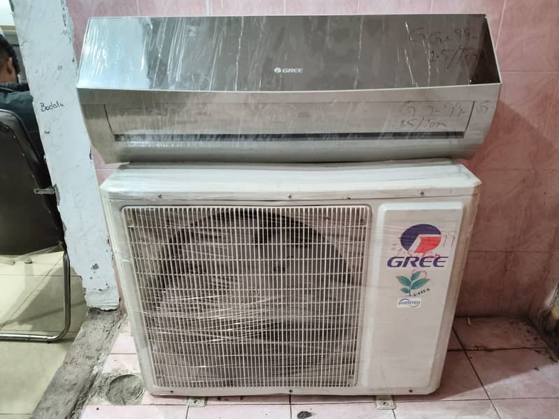 Gree 1.5 ton dc inverter G99G year warranty(0306=4462/443)superset 1