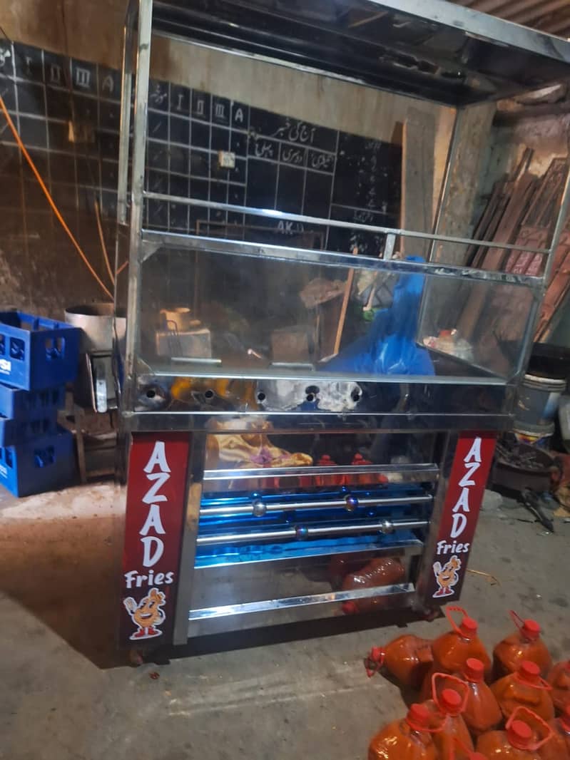 FRENCH FRIES STALL WITH 02 FRYER INSTALLED FOR SELL 3