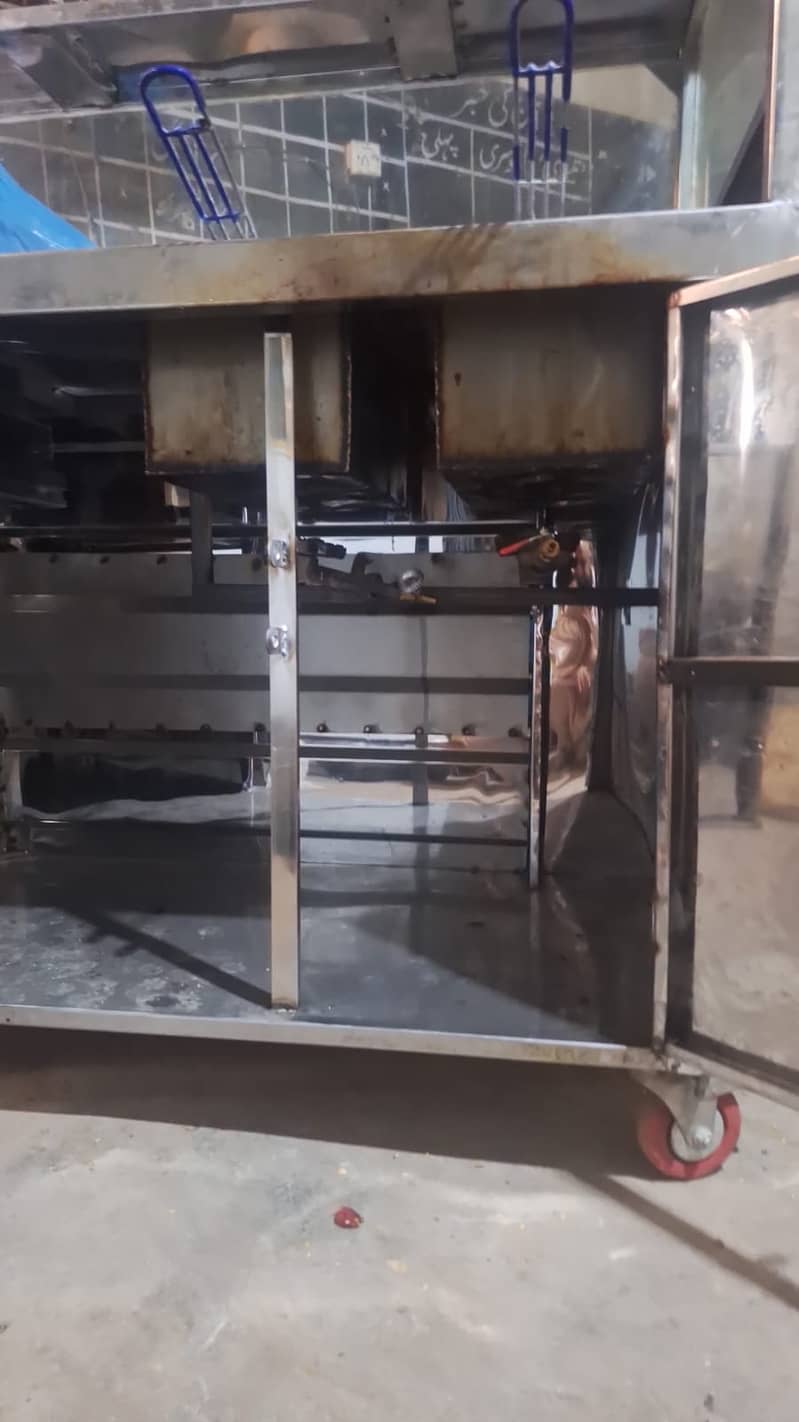 FRENCH FRIES STALL WITH 02 FRYER INSTALLED FOR SELL 4