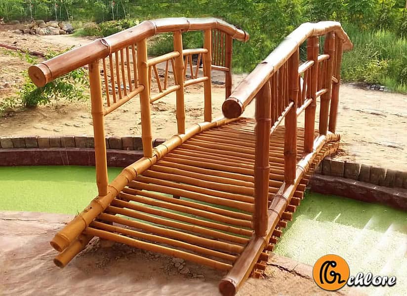 bamboo work|animal shelter|parking shade|wall Partitions|Jaffri shade 2