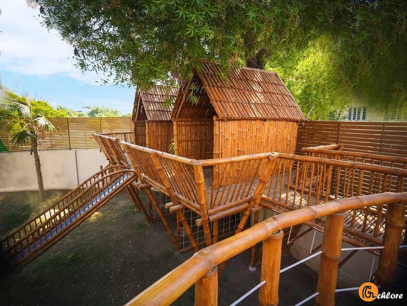 bamboo work|animal shelter|parking shade|wall Partitions|Jaffri shade 18