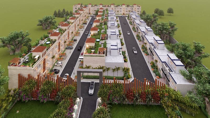4 Marla Villas Are Available On Easy Instalment Plan In Ravi Garden Smart Homes 13