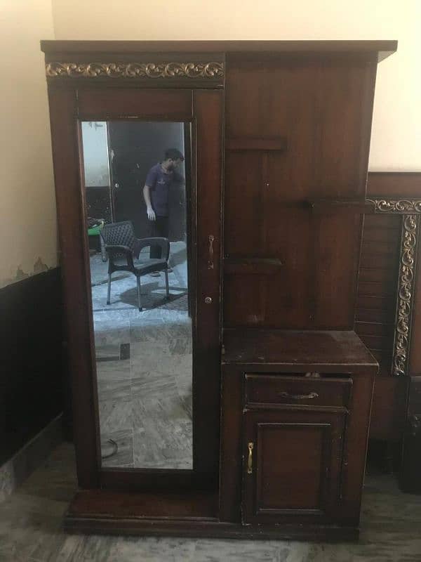 Bed & dressing & side table 1