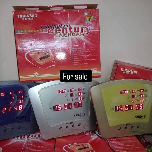 Digital electronics clock 0
