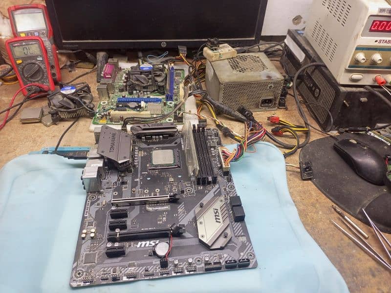 Gaming Pc And Amd Ryzen Motherboard 6