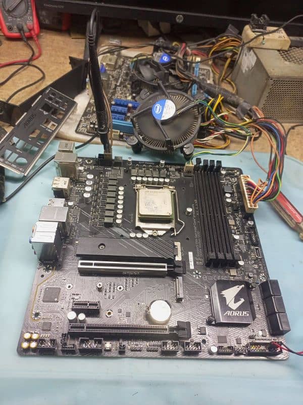 Gaming Pc And Amd Ryzen Motherboard 8