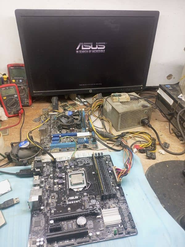 Gaming Pc And Amd Ryzen Motherboard 11