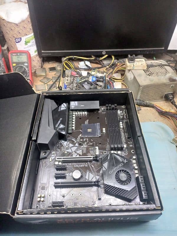 Gaming Pc And Amd Ryzen Motherboard 16