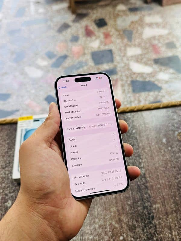 iphone 15 128GB Just Like Box Opened 100 Health 4