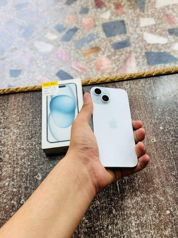 iphone 15 128GB Just Like Box Opened 100 Health 5