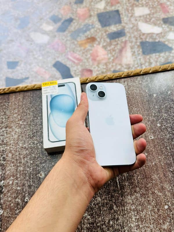 iphone 15 128GB Just Like Box Opened 100 Health 6