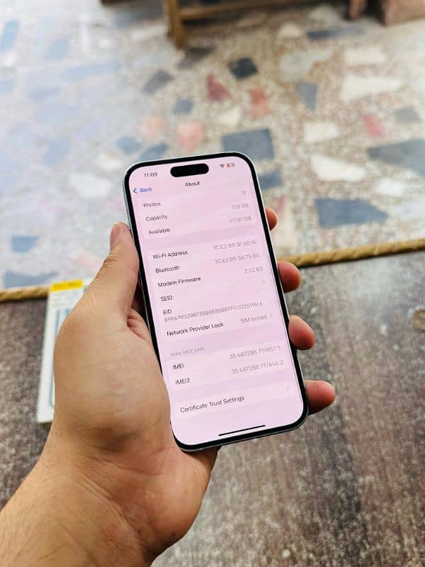 iphone 15 128GB Just Like Box Opened 100 Health 8
