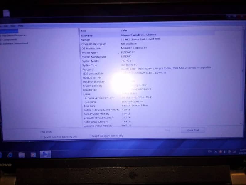 TWO LENOVO THINKPAD LAPTOP ARE AVAILABLE FOR SALE = i7 5GEN & i5 2GEN. 1