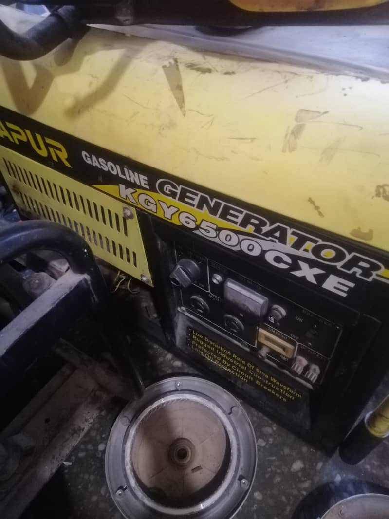 Kapur gasoline generator almost new and reasonable price 0