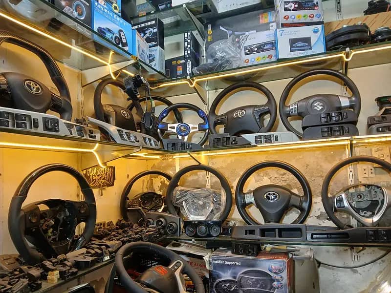 Steering , Multimedia Steering , Power Windows For All Type of Cars 0