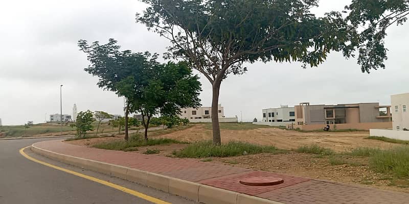 Heighted Location Bahria Hills Plots FOR SALE Facing Jinnah Avenue And 2km From Main Entrance Of BTK 1