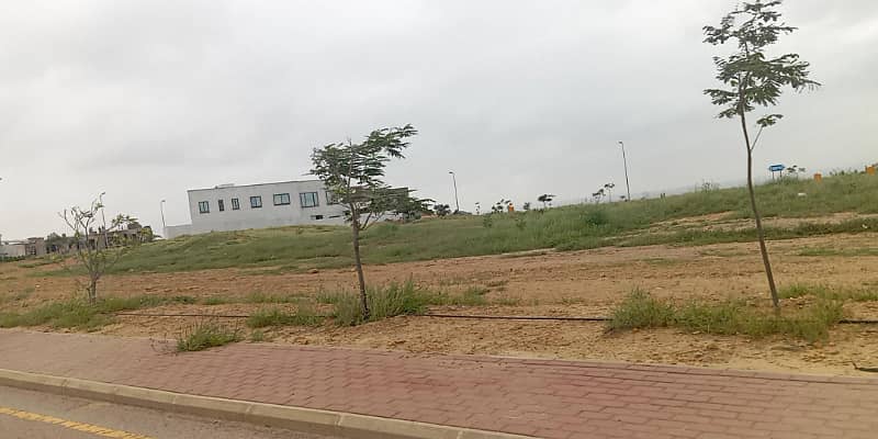 Heighted Location Bahria Hills Plots FOR SALE Facing Jinnah Avenue And 2km From Main Entrance Of BTK 2