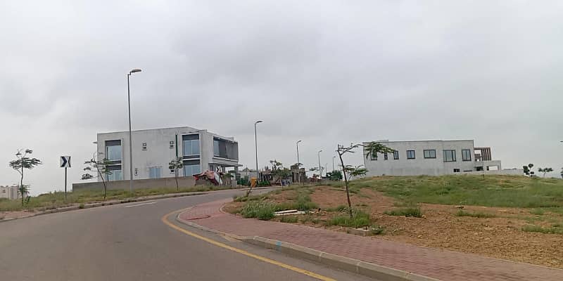 Heighted Location Bahria Hills Plots FOR SALE Facing Jinnah Avenue And 2km From Main Entrance Of BTK 3