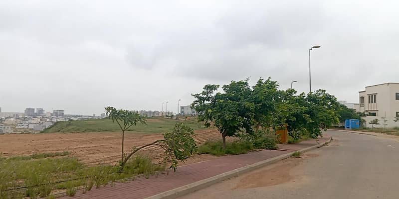 Heighted Location Bahria Hills Plots FOR SALE Facing Jinnah Avenue And 2km From Main Entrance Of BTK 7