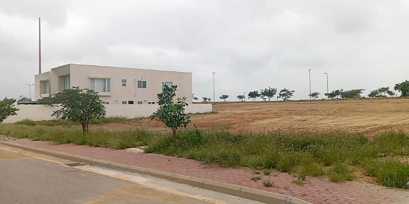Heighted Location Bahria Hills Plots FOR SALE Facing Jinnah Avenue And 2km From Main Entrance Of BTK 8