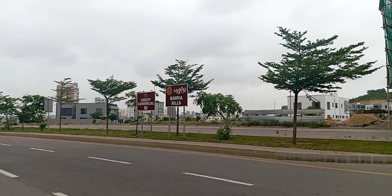 Heighted Location Bahria Hills Plots FOR SALE Facing Jinnah Avenue And 2km From Main Entrance Of BTK 10
