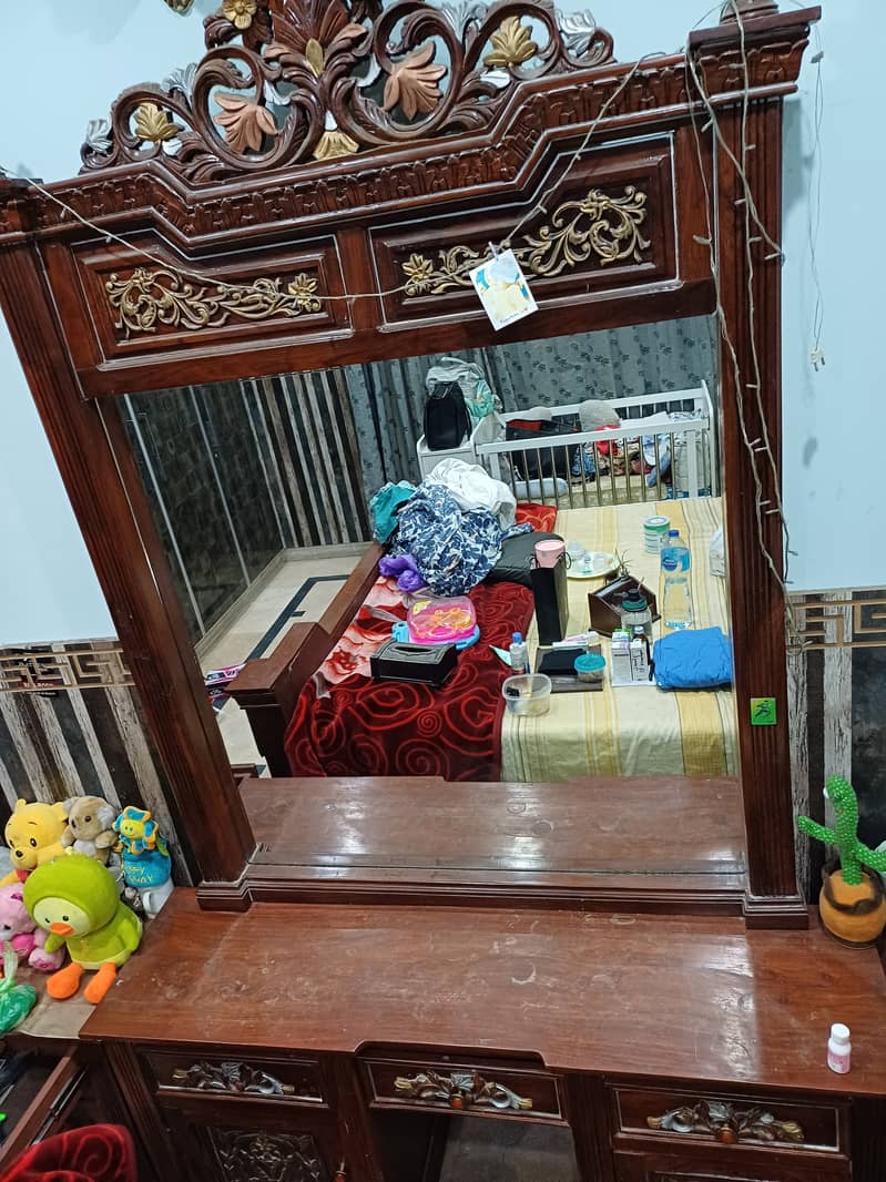 Chinioti Bed Set Sheesham Wood bed for sale 3
