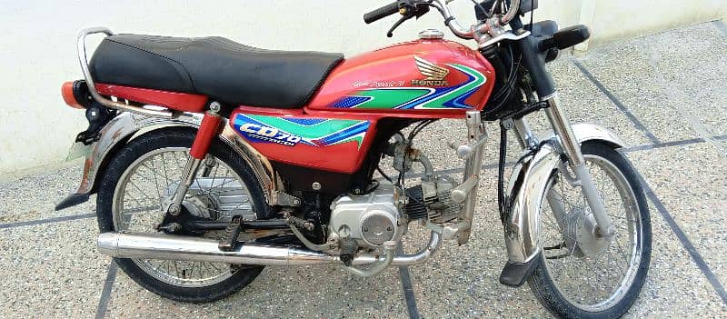Honda CD 70 model 2018 in 10/10 condition 2