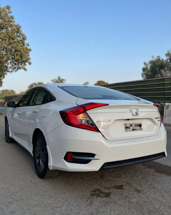 Honda Civic VTi Oriel Prosmatec 2020 white 100% original condition 4